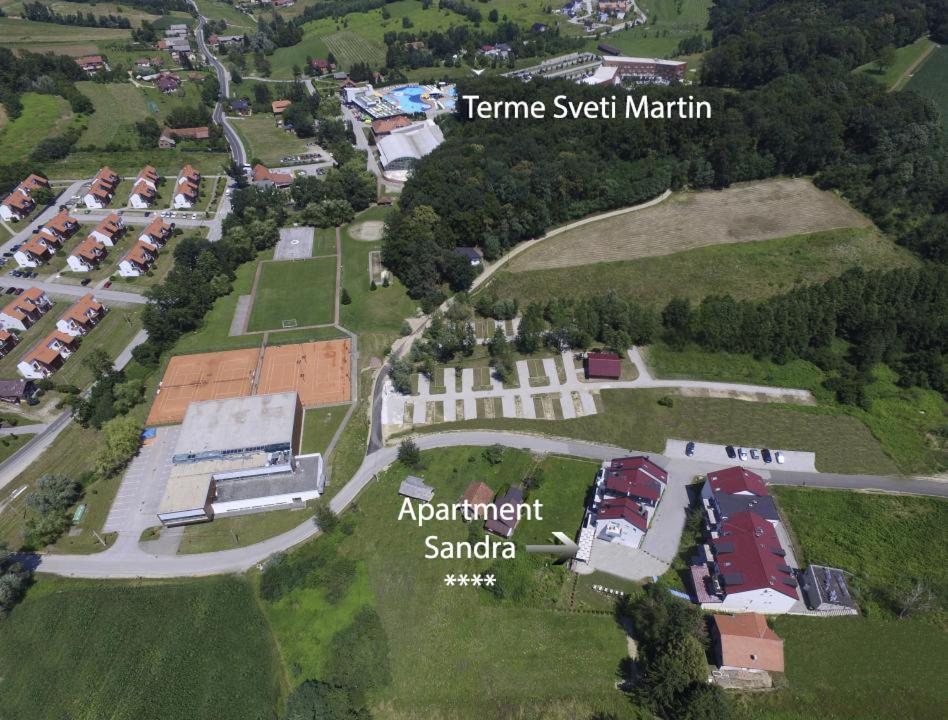 סבטי מרטין נה מורי Apartment Sandra Toplice Sveti Martin מראה חיצוני תמונה